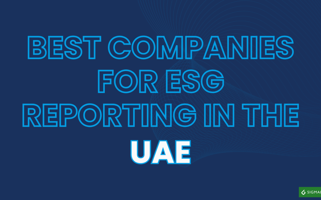 Best Companies For ESG Reporting In The UAE