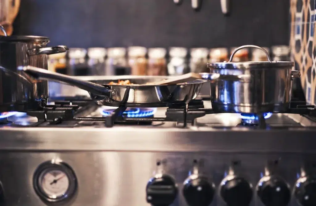 Nitrogen exposure from gas stove