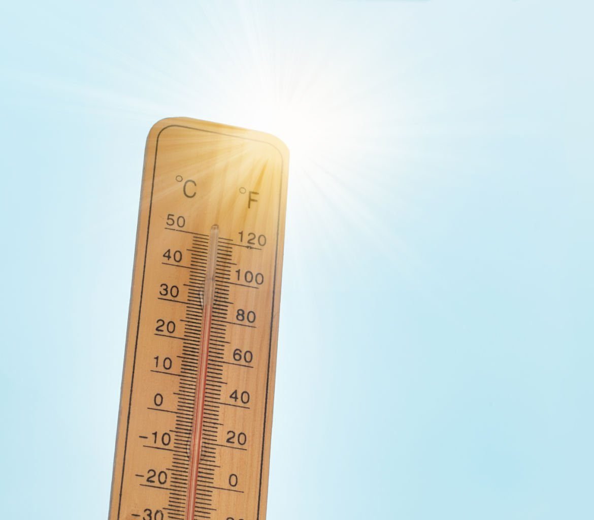Blistering heat in US