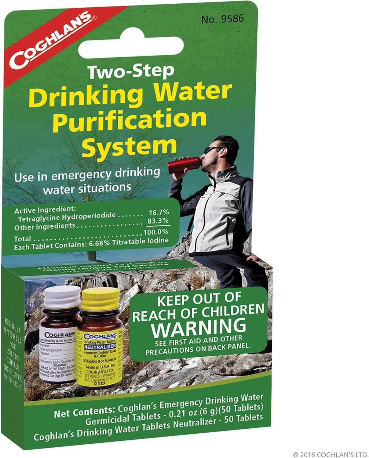 Coghlan's Emergency Drinking Water Germicidal Tablets