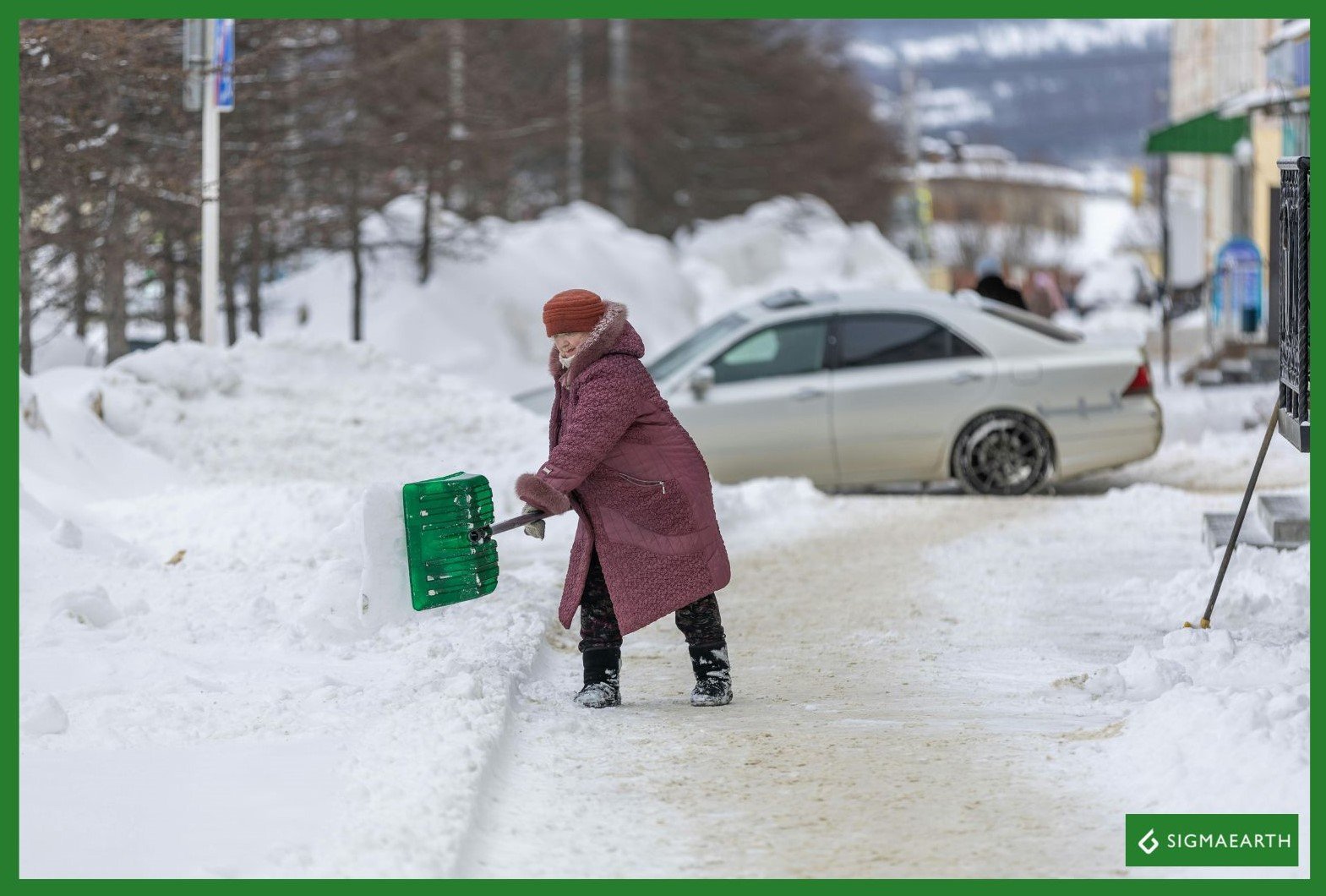 Winter Storm in Southeastern US