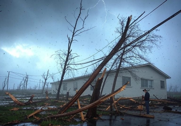 Tornadoes And Severe Storms Struck South And Midwest US, Triggering ...