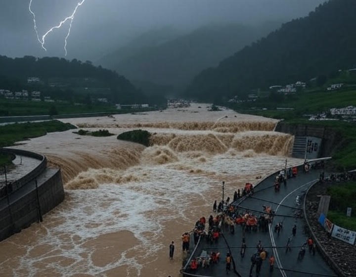 Cloudbursts and Flash Floods in Himachal Pradesh's Mandi