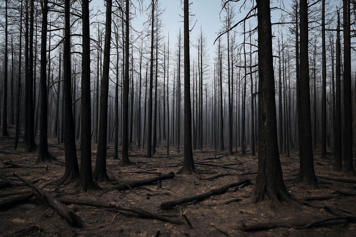 Charred Trees from Eaton Wildfire Repurposed