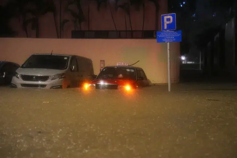 flooded roads