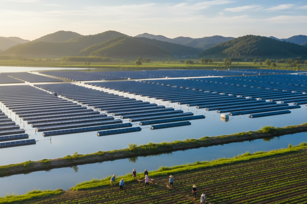 Why We Should Be Putting Solar Panels On Fields And Lakes