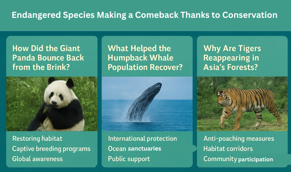 Endangered Species Making a Comeback