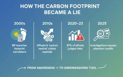 Why Your ‘Carbon Footprint’ Is A Lie: The Carbon Footprint Lie And Corporate Greenwashing