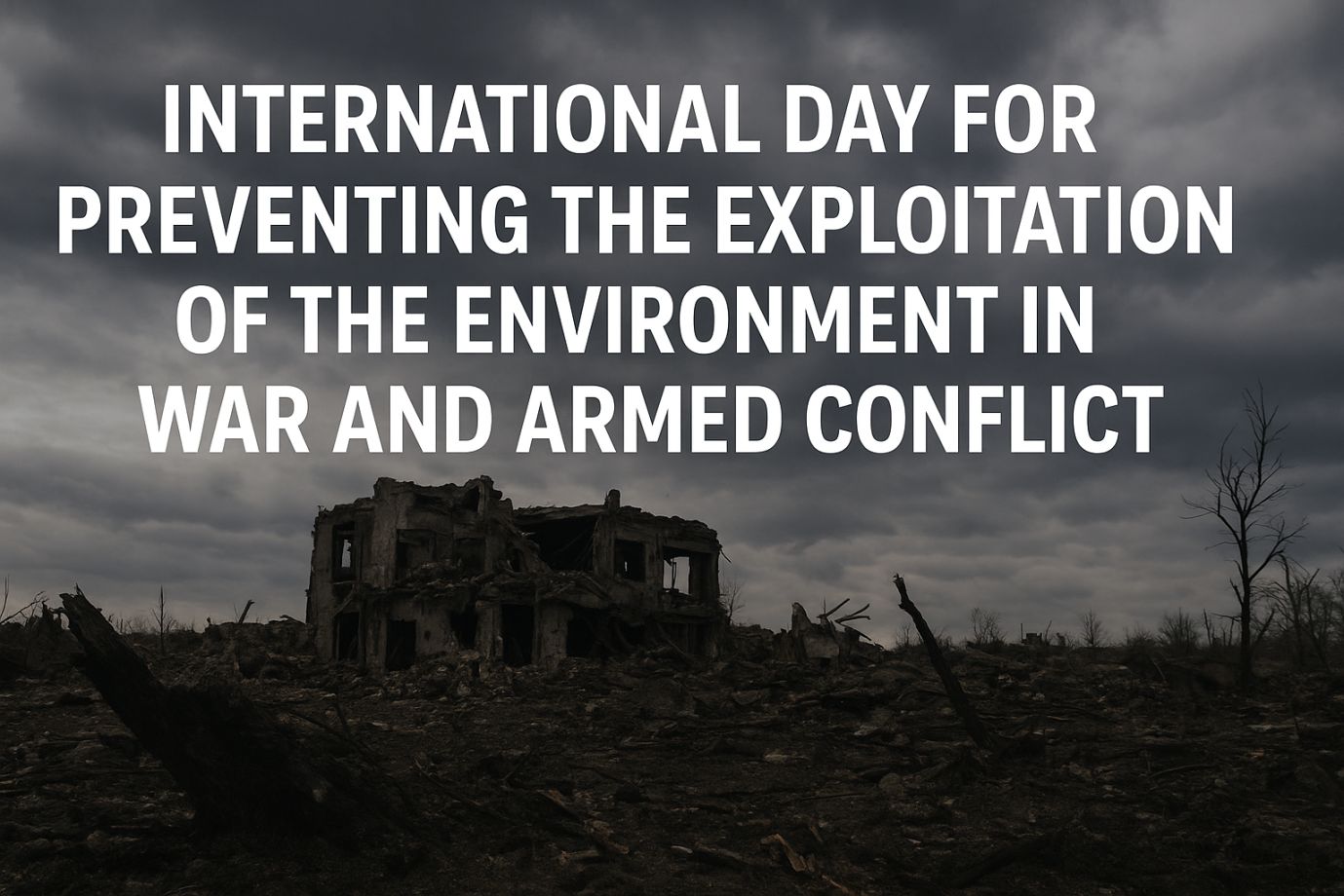 International Day for Preventing the Exploitation of the Environment in War and Armed Conflict