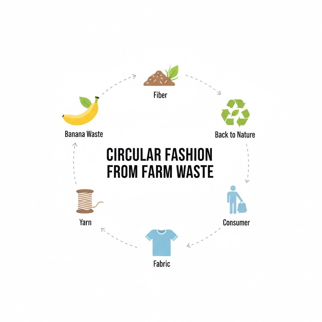 Banana Waste and Sustainable Fashion