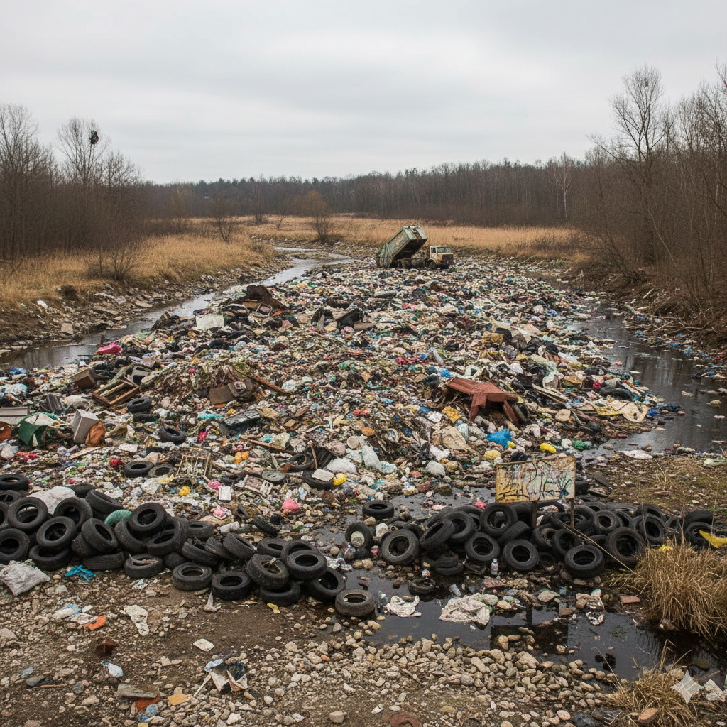 8000 Illegal Waste Sites Identified Across the UK