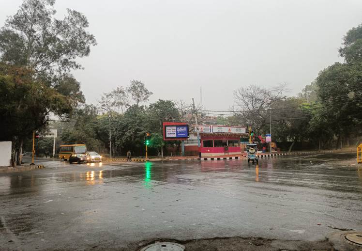 Rain Brings Relief to Delhi as AQI Improves