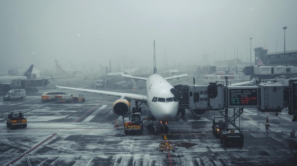 US Winter Storm Disrupts Air Travel As Airlines Cancel And Delay ...