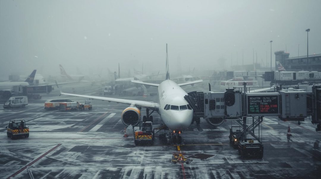 US Winter Storm Disrupts Air Travel As Airlines Cancel And Delay ...