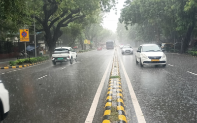 Delhi Air Quality Slips To ‘Poor’ As IMD Issues Yellow Alert For Rain