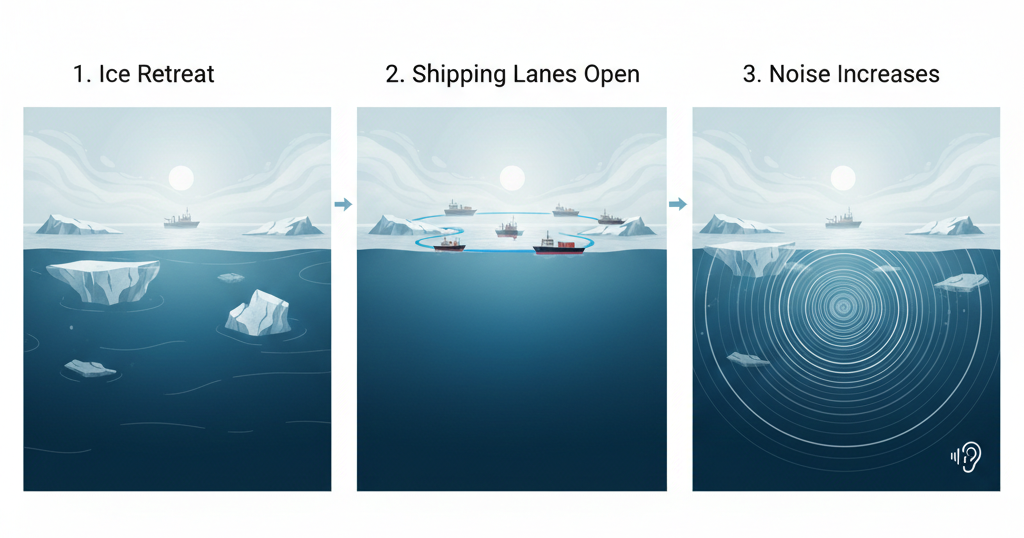 Rising Underwater Noise Pollution In The Arctic Threatens Marine ...