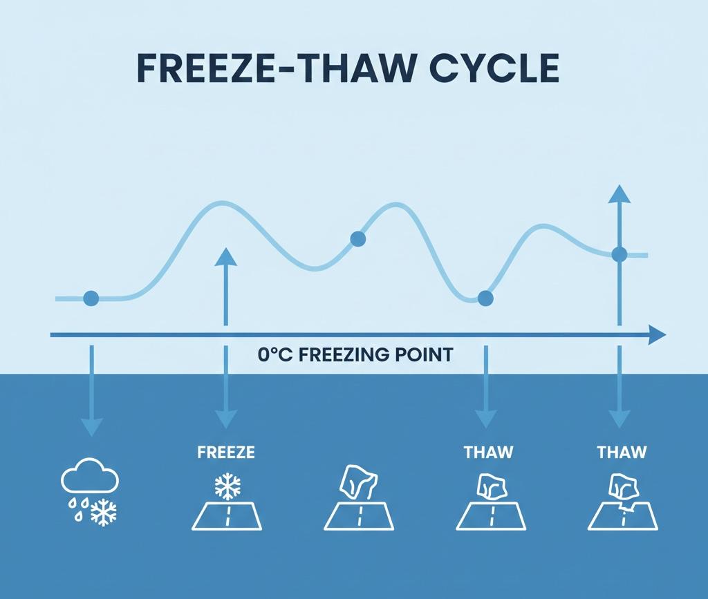 freez thaw cycle
