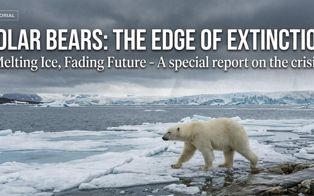 With Only 22,000–31,000 Left, Polar Bears Face Growing Habitat Crisis