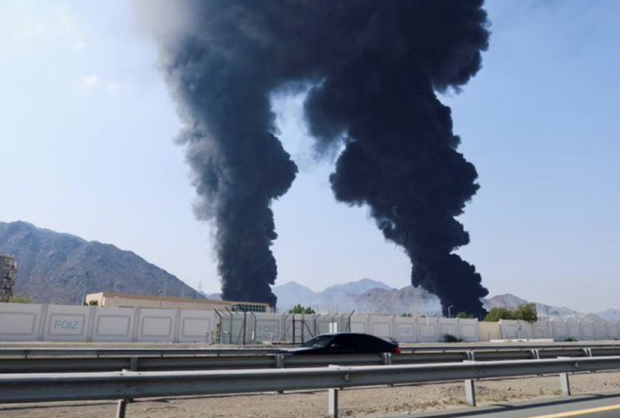 Drone Strike Hits UAE's Fujairah Oil Hub