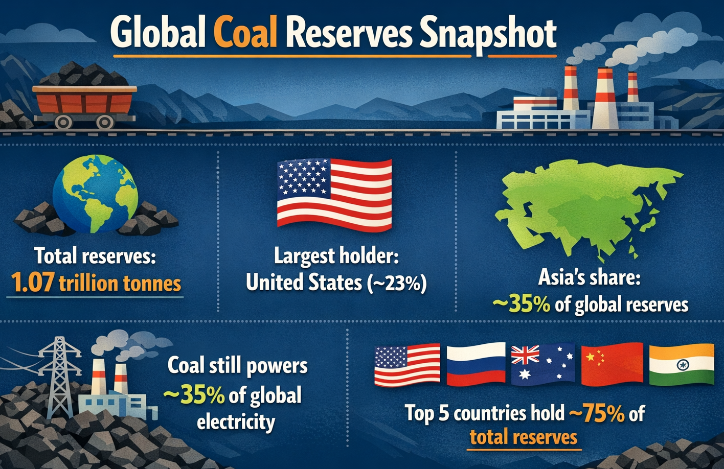 Largest Coal Reserves in the World