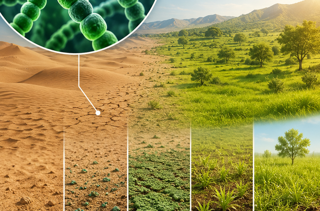 China Uses Cyanobacteria To Convert Desert Into Fertile Soil Within 10 Months