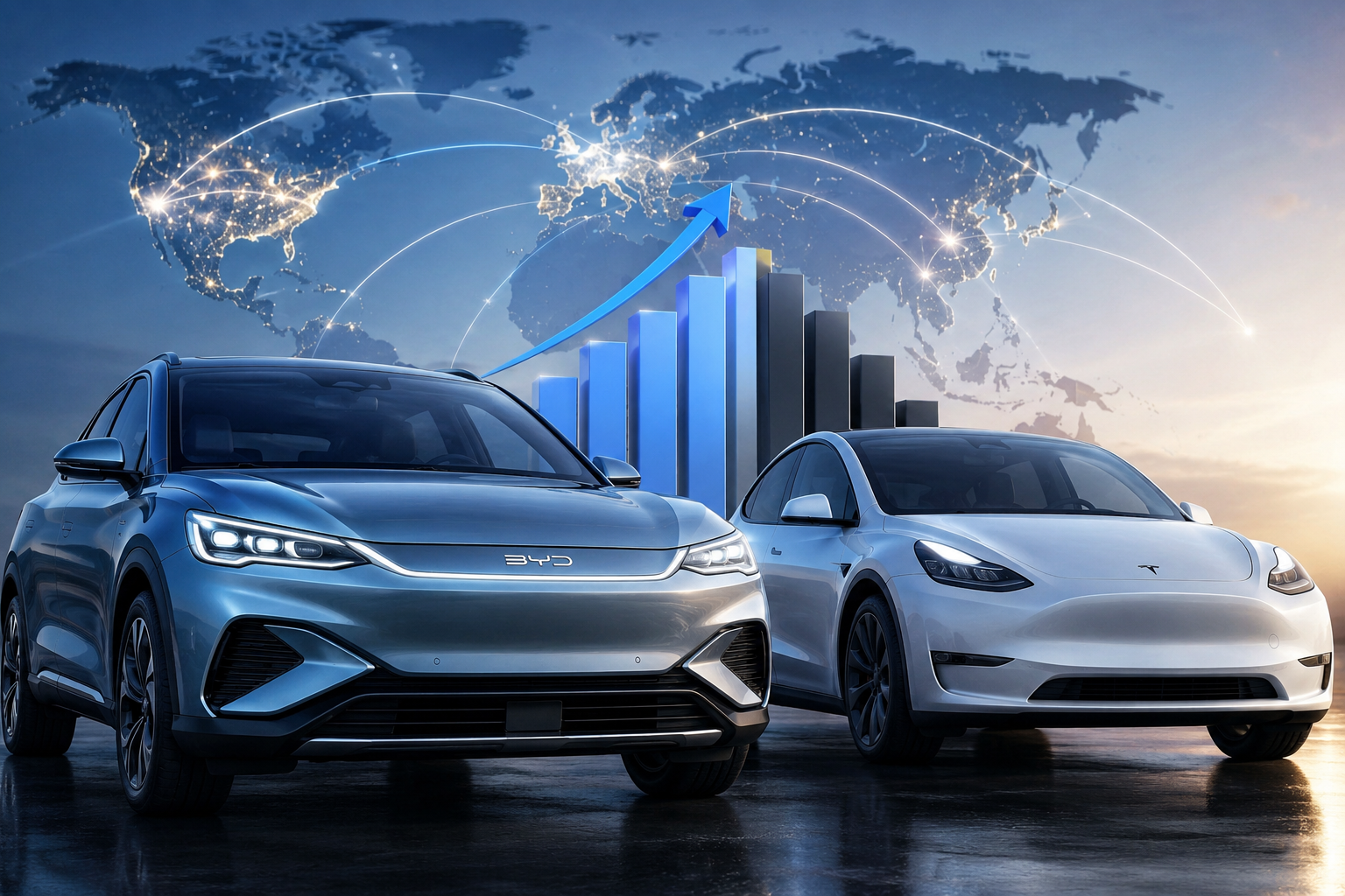 BYD Surpasses Tesla In Key Global Markets As EV Market Competition ...