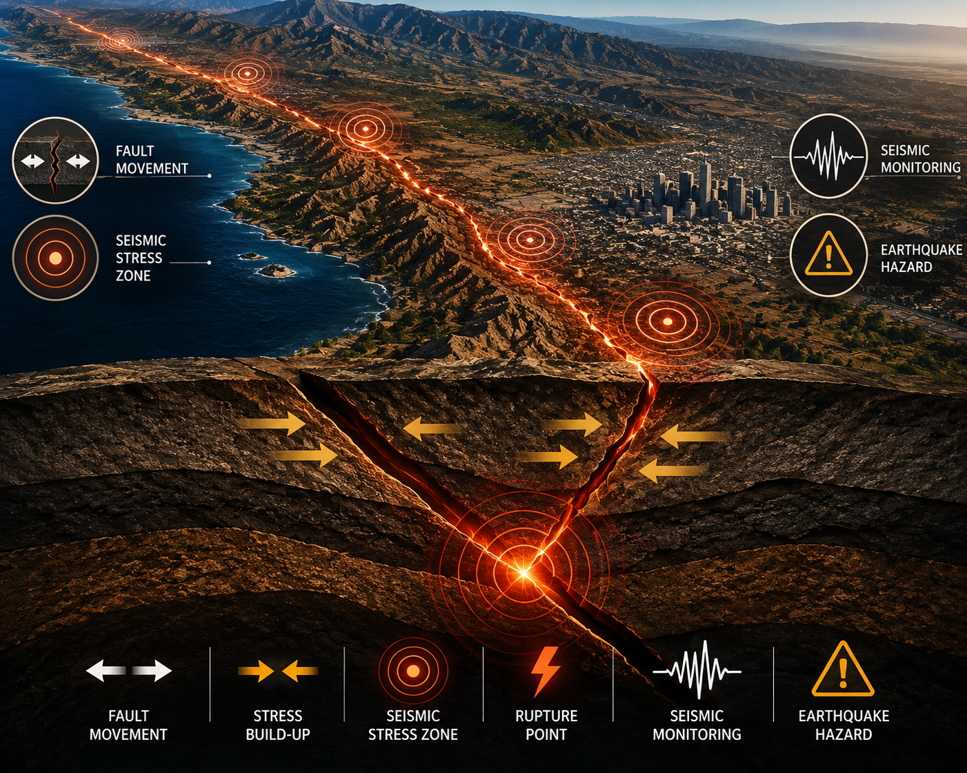 California Faults are at their highest stress