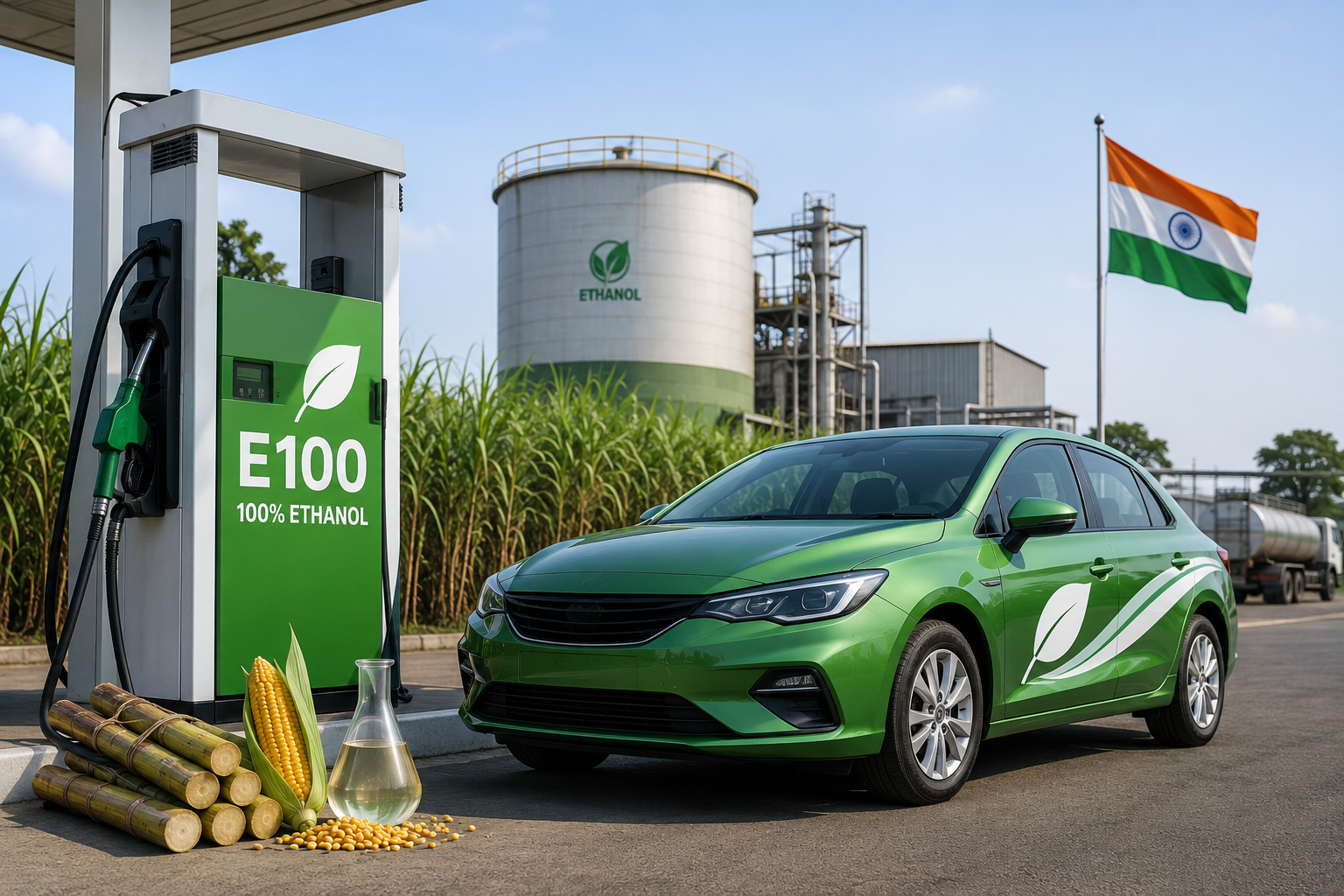 India approves rules for 100% ethanol-powered vehicles