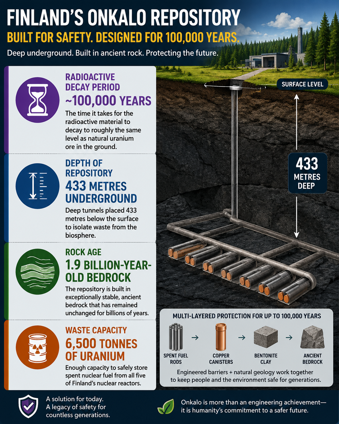 world’s first nuclear waste repository in Finland