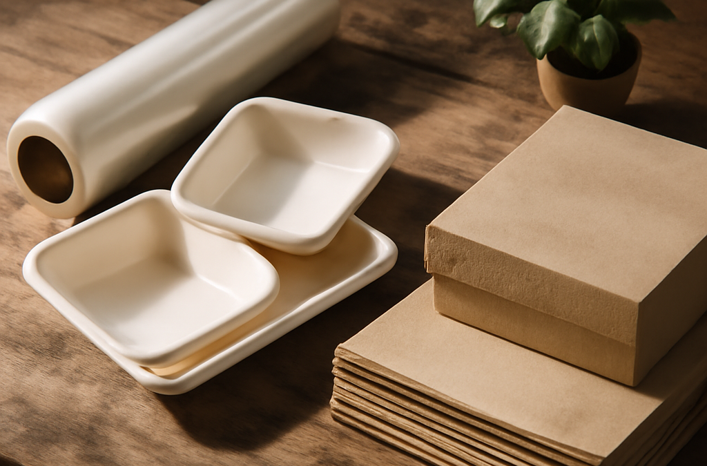 Comparing Sustainable Packaging Materials: Bioplastics vs. Recycled Paper