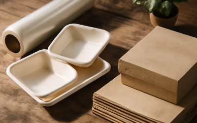 Comparing Sustainable Packaging Materials: Bioplastics vs. Recycled Paper