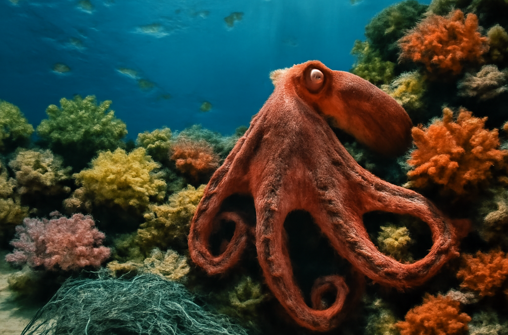 Octopus Population Surges Along UK Coast, Changing Fishing Dynamics