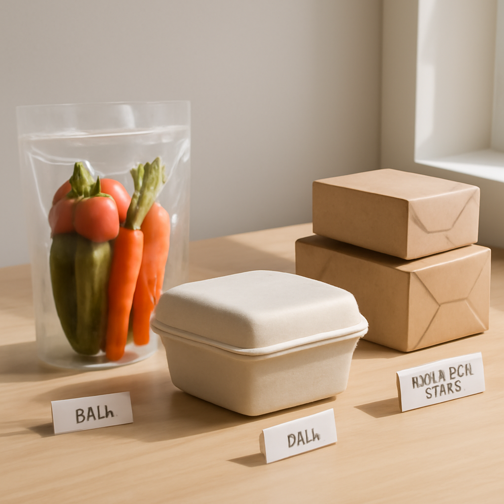 Combutible Material Ranking Comparison of Compostable Packaging Materials for D2C Brands