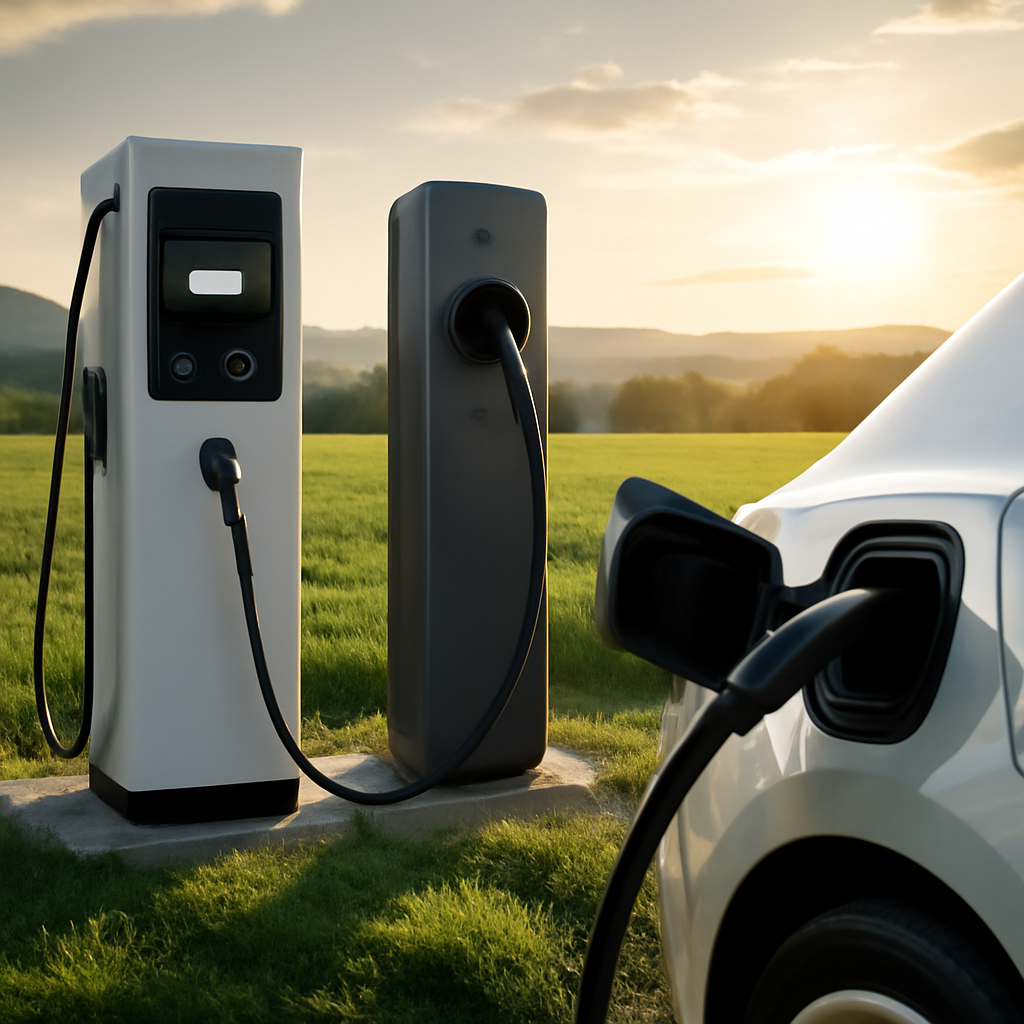 Comparison of EV Charging Network Solutions for Rural Areas