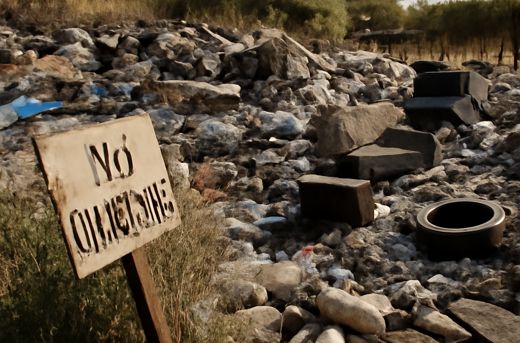 Local Residents Demand Action as Illegal Dump Symbolizes Divide in Makerfield