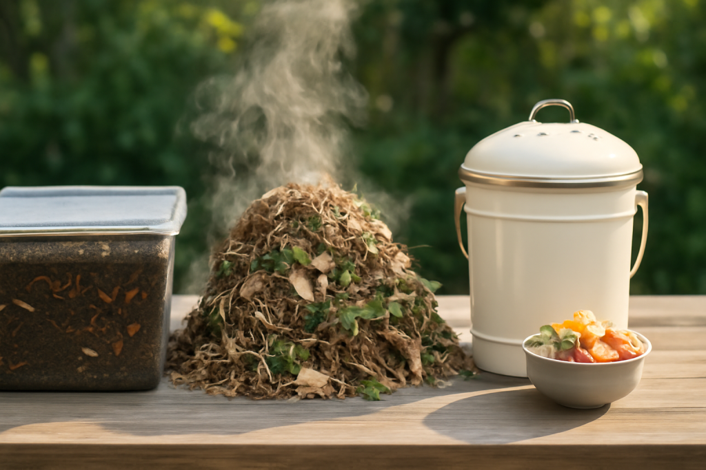 Comparison of Home Composting Methods: Effectiveness and Trade-offs