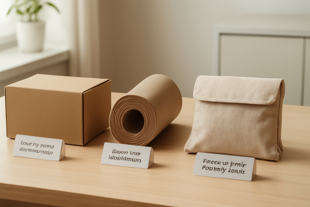 Comparison of Sustainable Packaging Materials for E-Commerce Brands