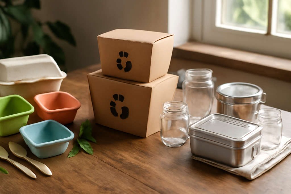 Comparison of Sustainable Packaging Options for Food Delivery Services