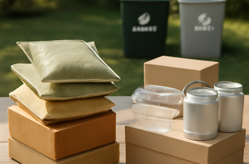 Comparison of Compostable vs Recyclable Packaging for D2C Brands