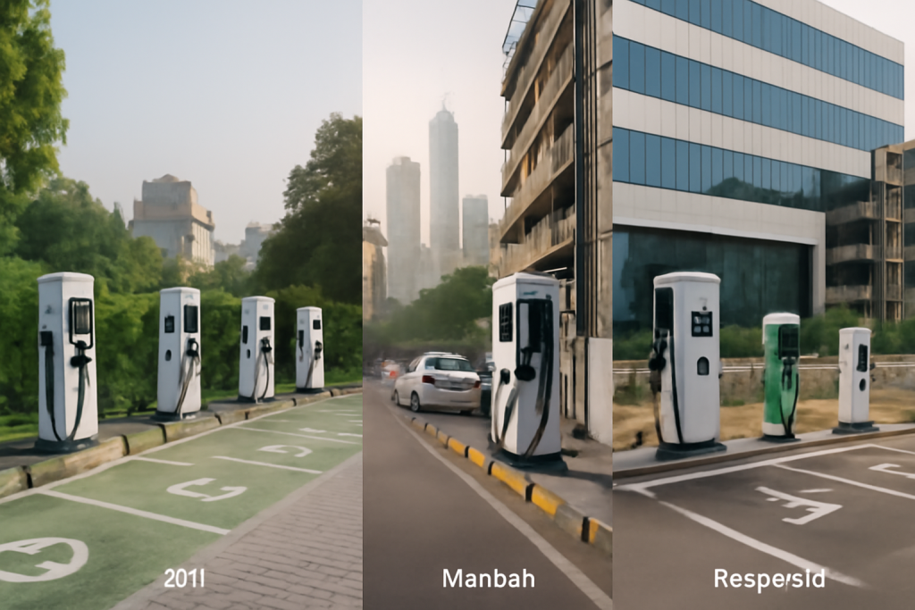 Comparison of EV Charging Network Coverage in Major Indian Cities