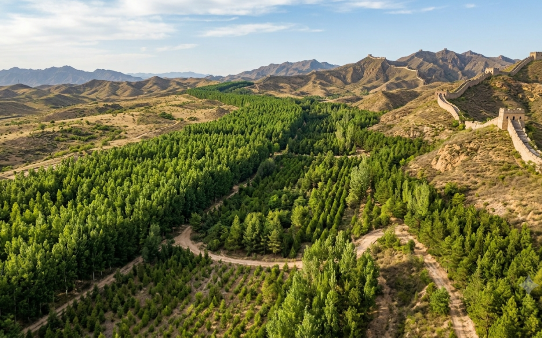 China’s Great Green Wall Brings Environmental Gains Without Solving The Climate Crisis