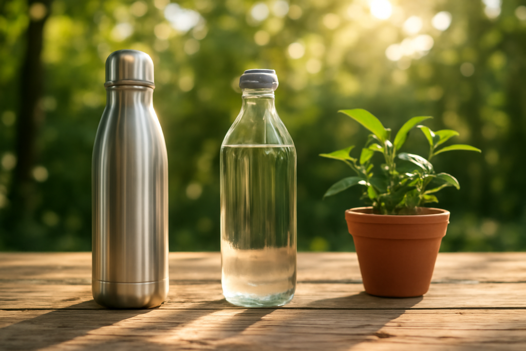 Comparison of Reusable Water Bottle Materials: Steel vs Glass