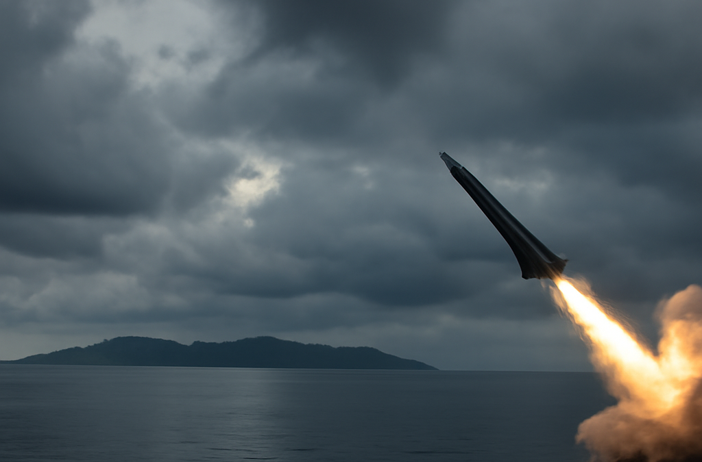 China Launches Long-Range Missile in South Pacific During Fiji Treaty Signing