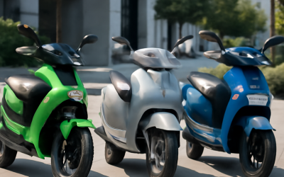Comparison of Top Electric Two-Wheelers Under 1.5 Lakh INR in India