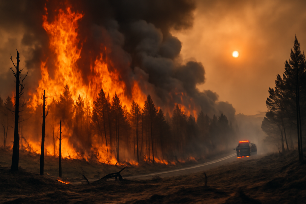 France and Spain Struggle with Widespread Wildfires Amid Climate Crisis