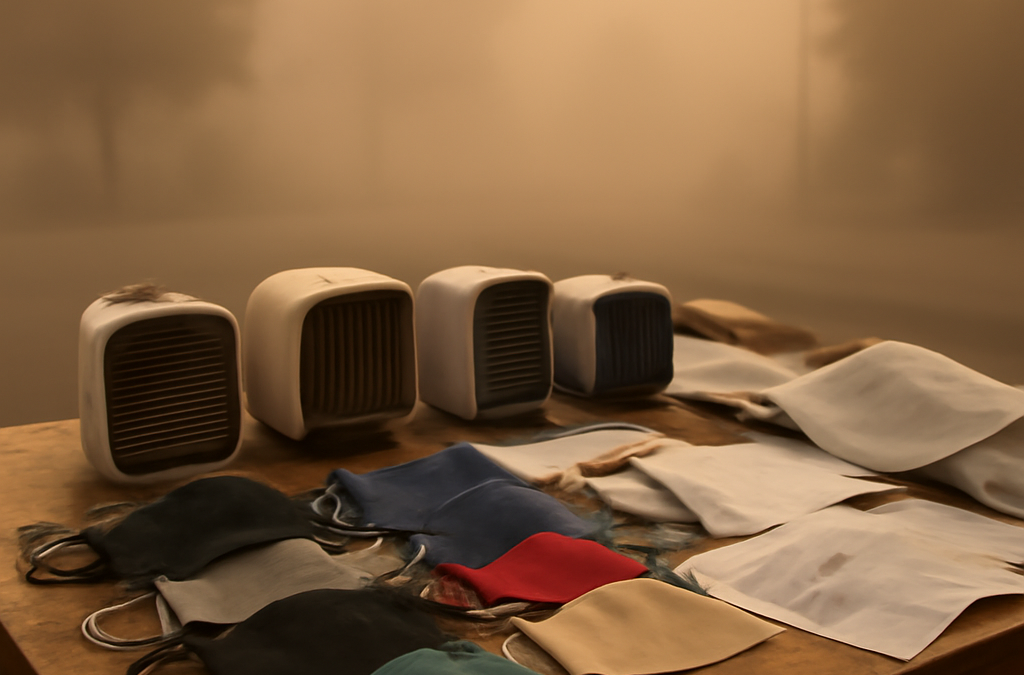 California Clean Air Clubs Distribute Masks and Purifiers Amid Wildfire Smoke