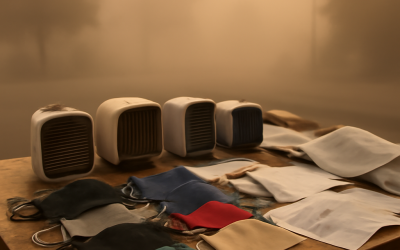 California Clean Air Clubs Distribute Masks and Purifiers Amid Wildfire Smoke