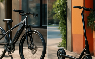 Comparison of E-Bikes and Electric Scooters for Commuting