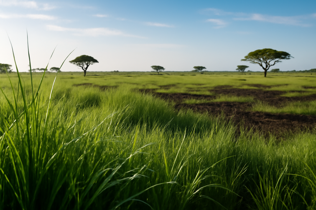 Rising CO2 Levels Accelerate Grass Growth in African Savanna