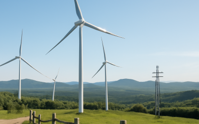 Le Maine approuve d'importants projets de parcs éoliens et de lignes de transport d'électricité.